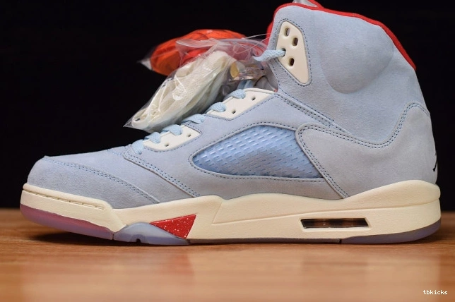 TB Room Jordan 5 JSP Air Ice x Trophy CI1899-400 Blue 0729